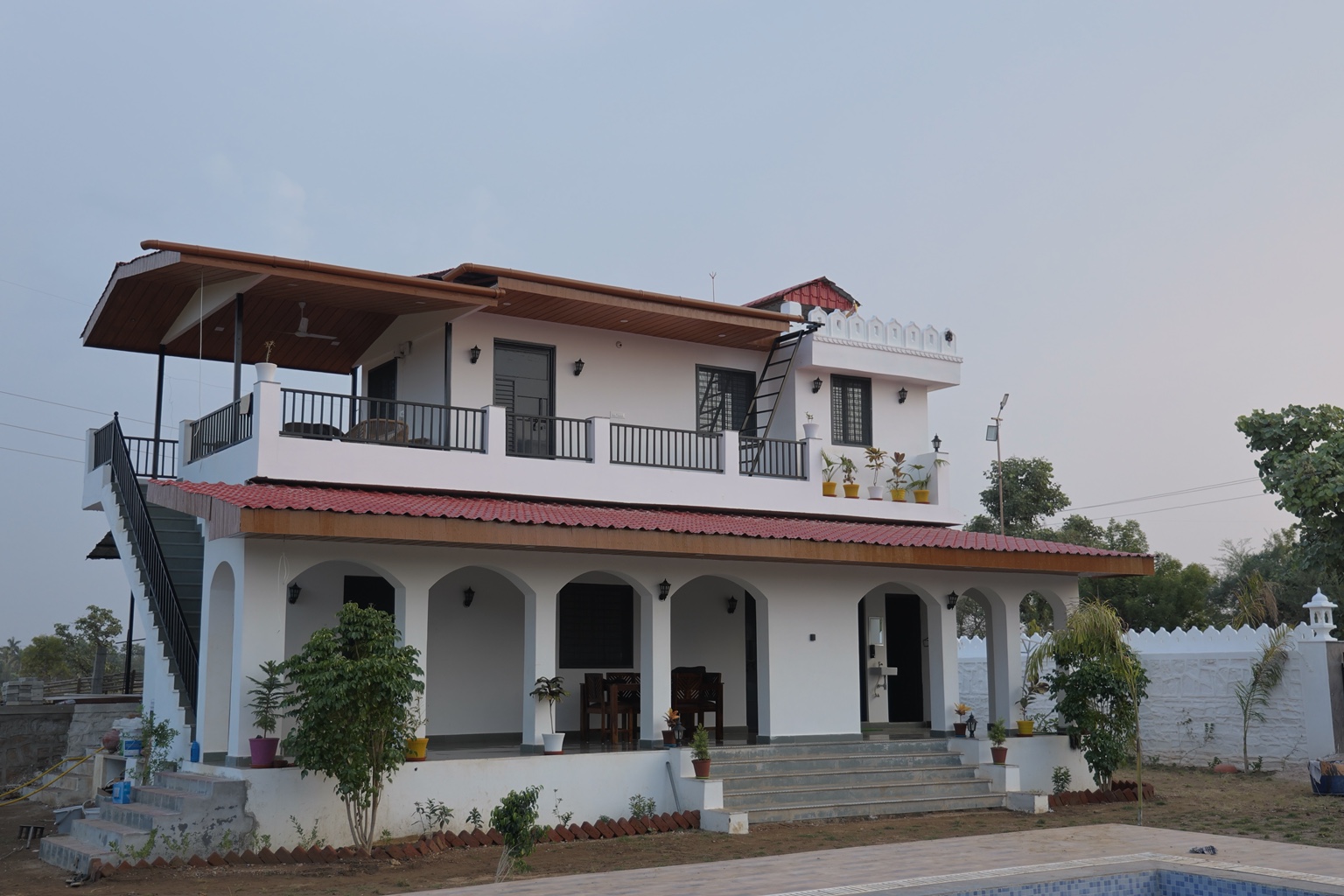 Villa exterior