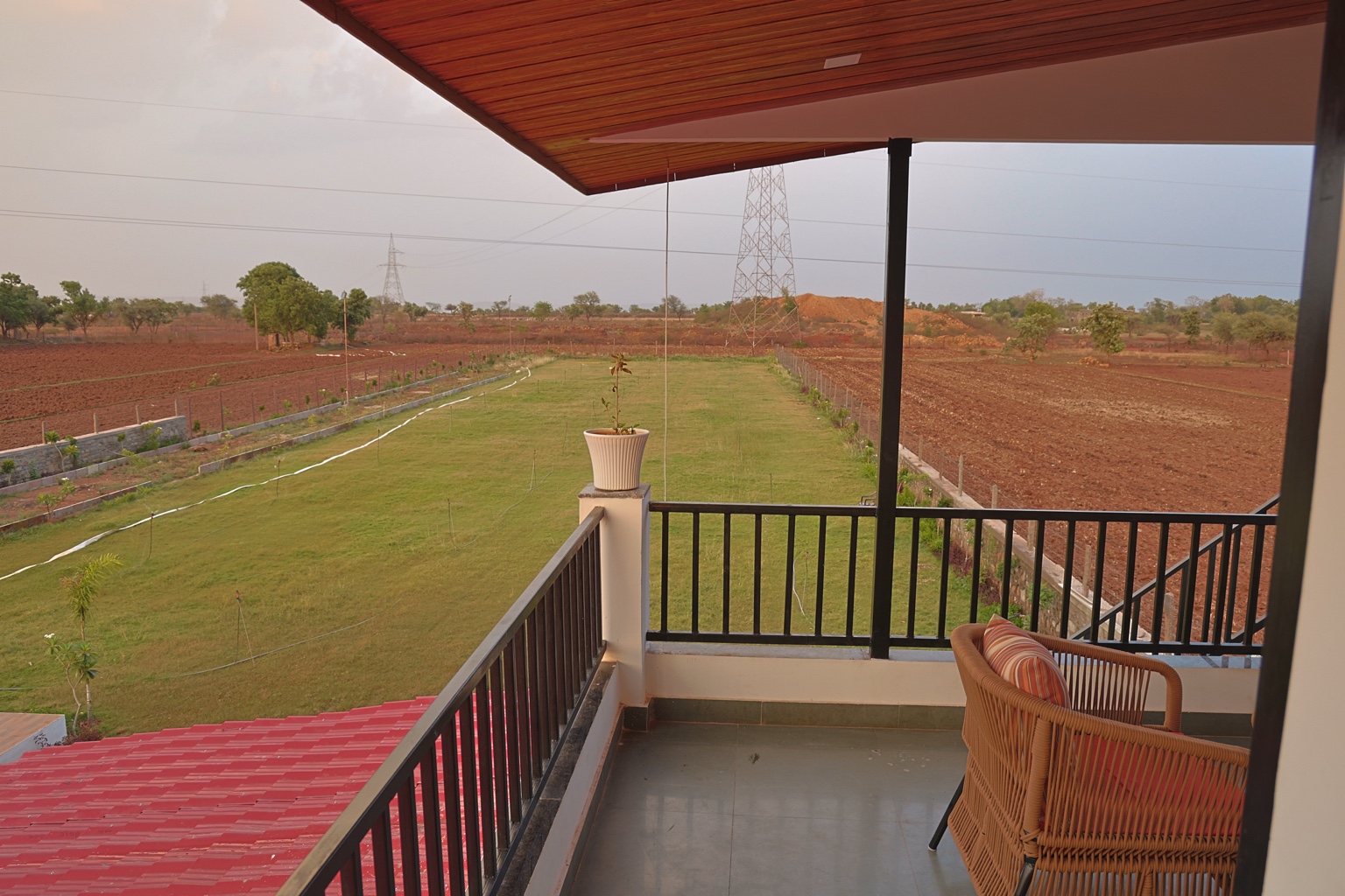 Upper balcony view