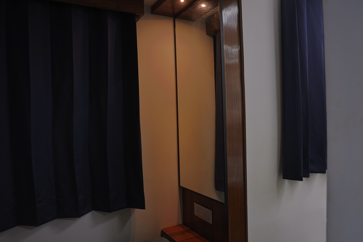 Bedroom and living area